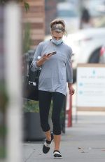 CHARLOTTE MCKINNEY Leaves a Gym in Los Angeles 11/03/2020