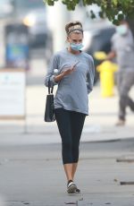 CHARLOTTE MCKINNEY Leaves a Gym in Los Angeles 11/03/2020