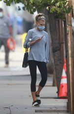 CHARLOTTE MCKINNEY Out and About in Los Angeles 11/03/2020
