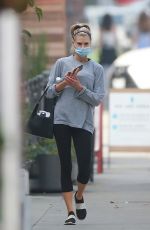 CHARLOTTE MCKINNEY Out and About in Los Angeles 11/03/2020
