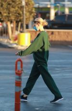 CHARLOTTE MCKINNEY Out Shopping in Santa Monica 11/24/2020