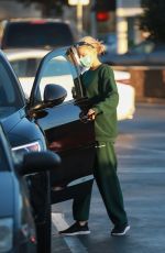 CHARLOTTE MCKINNEY Out Shopping in Santa Monica 11/24/2020