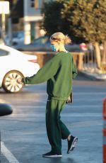 CHARLOTTE MCKINNEY Out Shopping in Santa Monica 11/24/2020
