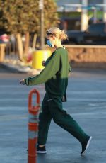CHARLOTTE MCKINNEY Out Shopping in Santa Monica 11/24/2020