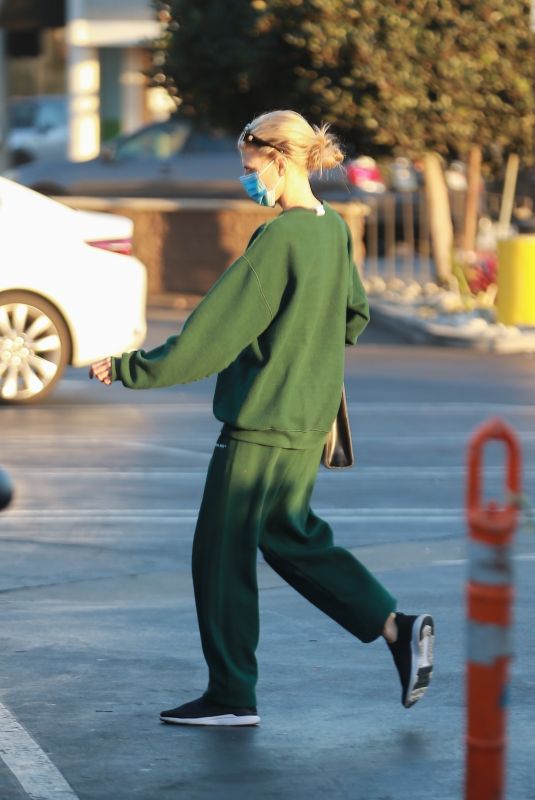 CHARLOTTE MCKINNEY Out Shopping in Santa Monica 11/24/2020
