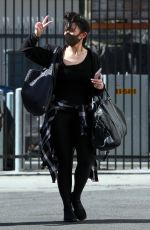 CHERYL BURKE at DWTS Studios in Los Angeles 10/31/2020