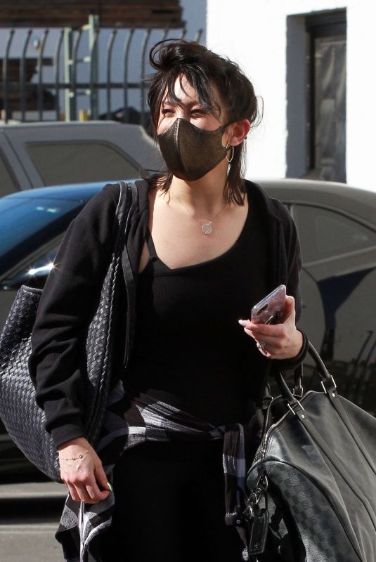 CHERYL BURKE at DWTS Studios in Los Angeles 10/31/2020