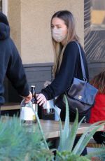 CHLOE BENNET and Gregg Sulkin at Erewhon Market in Los Angeles 11/12/2020
