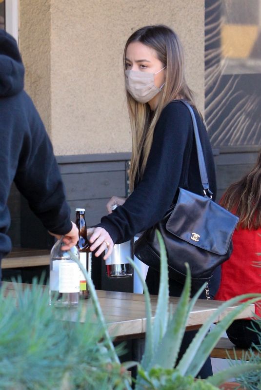 CHLOE BENNET at Erewhon in Los Angeles 11/12/2020