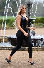 CHLOE FERRY on the Set of Celebs Go Dating in Sussex 11/23/2020