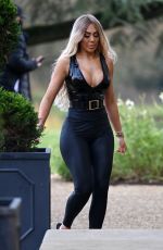 CHLOE FERRY on the Set of Celebs Go Dating in Sussex 11/23/2020