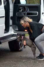 CHLOE FERRY Out Hiking with Her Dog in Newcastle 11/12/2020