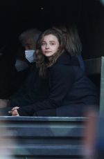 CHLOE MORETZ on the Set of Mother/android in Boston 11/09/2020