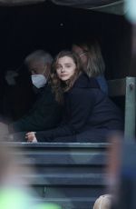 CHLOE MORETZ on the Set of Mother/android in Boston 11/09/2020