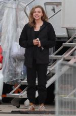 CHLOE MORETZ on the Set of Mother/android in Boston 11/09/2020