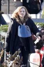 CHLOE MORETZ on the Set of Mother/android in Boston 11/09/2020