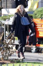 CHLOE MORETZ on the Set of Mother/android in Boston 11/09/2020