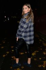 CHLOE ROSS Out for Dinner in London 11/03/2020