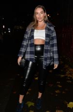 CHLOE ROSS Out for Dinner in London 11/03/2020