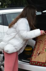 CHLOE ROSS Out Shopping at Chigwell Garden Centre 11/25/2020
