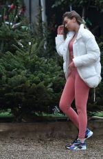 CHLOE ROSS Out Shopping at Chigwell Garden Centre 11/25/2020