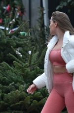 CHLOE ROSS Out Shopping at Chigwell Garden Centre 11/25/2020