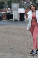 CHLOE ROSS Out Shopping at Chigwell Garden Centre 11/25/2020
