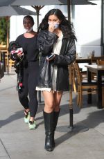 CINDY KIMBERLY at Toast Cafe in West Hollywood 11/18/2020