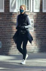 CLAIRE DANES Out Jogging in New York 11/20/2020 