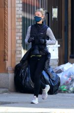 CLAIRE DANES Out Jogging in New York 11/20/2020 