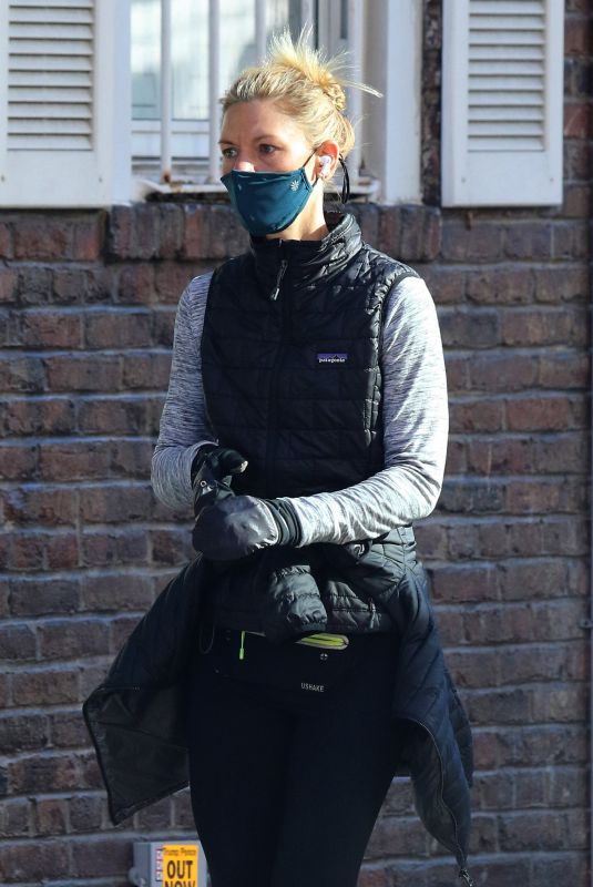 CLAIRE DANES Out Jogging in New York 11/20/2020 