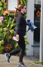COLEEN ROONEY at Cafe Nero in Alderley Edge in Cheshire 11/08/2020