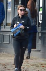 COLEEN ROONEY at Cafe Nero in Alderley Edge in Cheshire 11/08/2020