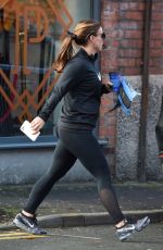 COLEEN ROONEY at Cafe Nero in Alderley Edge in Cheshire 11/08/2020