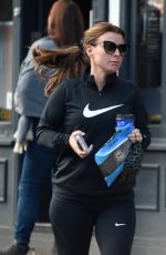 COLEEN ROONEY at Cafe Nero in Alderley Edge in Cheshire 11/08/2020