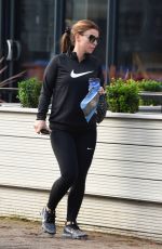 COLEEN ROONEY at Cafe Nero in Alderley Edge in Cheshire 11/08/2020