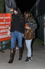 COURTENEY COX and JENNIFER MEYER at Giorgio Baldi in Santa Monica 11/24/2020