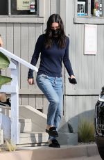 COURTENEY COX in Denim Out in Malibu 11/23/2020