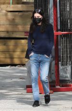 COURTENEY COX in Denim Out in Malibu 11/23/2020