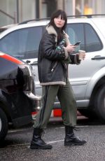 DAISY LOWE Out for a Coffee in London 11/19/2020