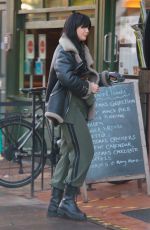DAISY LOWE Out for a Coffee in London 11/19/2020