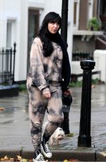 DAISY LOWE Out in Primrose Hill 10/27/2020