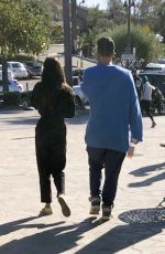 DAKOTA JOHNSON and Chris Martin Out Driving in Her Vintage Mustang in Malibu 11/27/2020