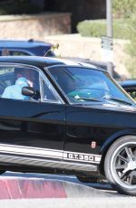 DAKOTA JOHNSON and Chris Martin Out Driving in Her Vintage Mustang in Malibu 11/27/2020