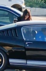 DAKOTA JOHNSON and Chris Martin Out Driving in Her Vintage Mustang in Malibu 11/27/2020