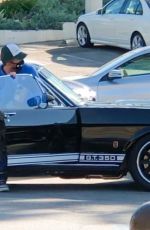 DAKOTA JOHNSON and Chris Martin Out Driving in Her Vintage Mustang in Malibu 11/27/2020