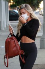 DANIELLA KARAGACH Arrives at Dance Studio in Los Angeles 11/18/2020