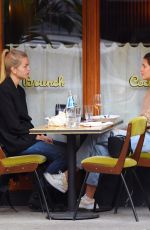 DAPHNE GROENEWELD Out for Lunch at Sant Ambroeus in New York 11/05/2020