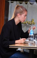 DAPHNE GROENEWELD Out for Lunch at Sant Ambroeus in New York 11/05/2020