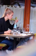 DAPHNE GROENEWELD Out for Lunch at Sant Ambroeus in New York 11/05/2020